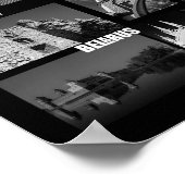 ベラルースミンスクグロドンピンスクブレスト建築 ポスター (角)