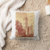 ベラルースミンスクシティーアーキテクチャ装飾用クッション クッション (ブランケット)