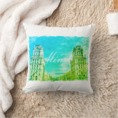 ベラルースミンスクシティーアーキテクチャ装飾用クッション クッション (ブランケット)