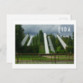 ベラルースリダシティスケープ公園景観 ポストカード (正面/裏面)