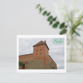 ベラルースリダシティスケープ市城建築 ポストカード (スタンド正面)