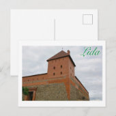 ベラルースリダシティスケープ市城建築 ポストカード (正面/裏面)