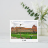 ベラルースリダシティスケープ市城建築 ポストカード (スタンド正面)