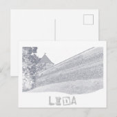 ベラルースリダシティスケープ市城建築 ポストカード (正面/裏面)