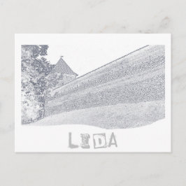 ベラルースリダシティスケープ市城建築 ポストカード