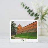 ベラルースリダシティスケープ市城建築 ポストカード (スタンド正面)