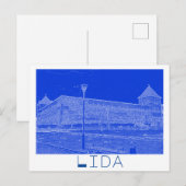 ベラルースリダシティスケープ市城建築 ポストカード (正面/裏面)