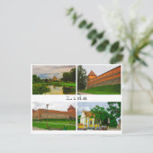 ベラルースリダシティスケープ市通り建築 ポストカード (スタンド正面)