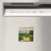 ベラルースリダシティスケープ市通り建築 マグネット (インサイチュ (食洗機))