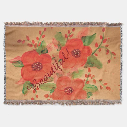 ベラレッズビューティフル スローブランケット (正面)