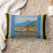 ベラージオイタリアのポスターランバーピロー ランバークッション (ブランケット)