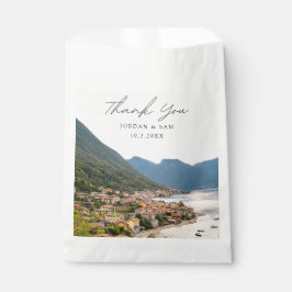 ベラージオイタリア結婚式の引き出物サンキューユー フェイバーバッグ