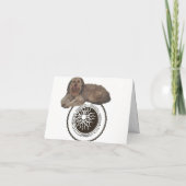 ベラ・アズ1940年代のパイロット カード (裏面)