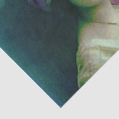 ベラ、アールヌーボー、デジタ絵画ルの、美しい、レディ 薄葉紙 (詳細)