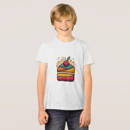 ベラ+キャンバスユーストリブレンドケーキデザイン トライブレンドTシャツ
