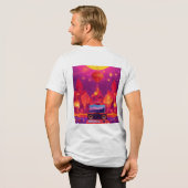 ベラ+キャンバス トライブレンドTシャツ (フル背面)