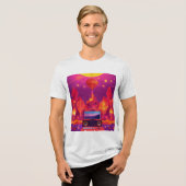 ベラ+キャンバス トライブレンドTシャツ (正面全面)