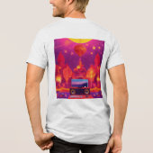 ベラ+キャンバス トライブレンドTシャツ (裏面)