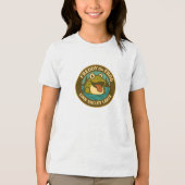 ベラ・キャンバス トリブレンド 長袖シャツ 無地 トライブレンドTシャツ (正面)