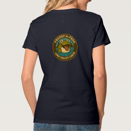 ベラ・キャンバス トリブレンド 長袖シャツ 無地 Tシャツ (裏面)