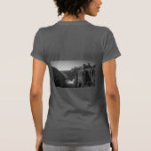 ベラ+キャンバス レディース スリムフィットTシャツ Tシャツ (裏面)