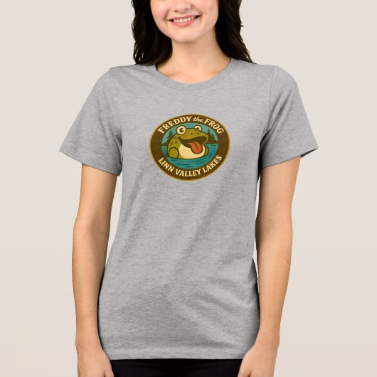 ベラ・キャンバス 三層構造 ロングスリーブTシャツ 無地 トライブレンドＴシャツ (正面)