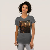 ベラ+キャンバス 女性スリムフィットTシャツ Tシャツ (正面フル)