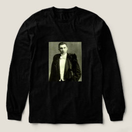 ベラ・ルゴシの両「面」ロングスリーブTシャツ トライブレンドTシャツ