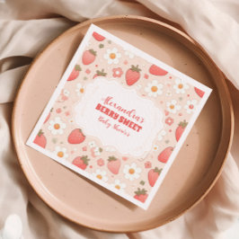 ベリお洒落ースイートピンク スタンダードカクテルナプキン