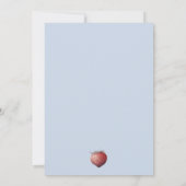 ベリお洒落ースウィートガールズバースデーパーティー 招待状 (裏面)