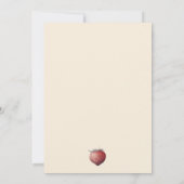 ベリお洒落ースウィートガールズバースデーパーティー 招待状 (裏面)