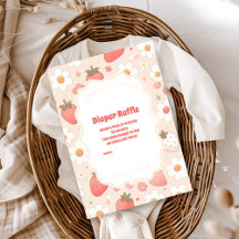 ベリお洒落ー甘いピンクのおむつラッフル