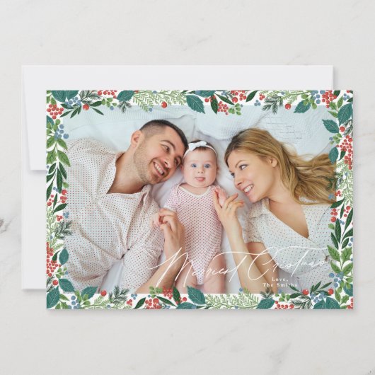 ベリエレガントーのメリー写真 シーズンカード (正面)