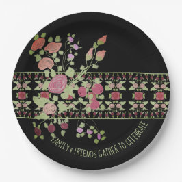 ベリエレガントーシェードフローラ ペーパープレート