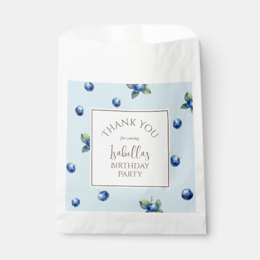 ベリエレガントーファースト誕生日に感謝す来る フェイバーバッグ (正面)