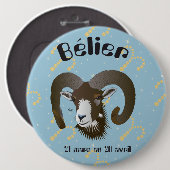 ベリエ21火星au 20 avril Boutons - Badges 缶バッジ (正面&裏面)