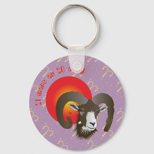 ベリエ21火星au 20 avril Porte-cles キーホルダー (正面)