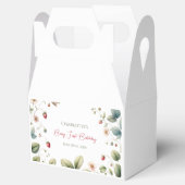 ベリカスタムーファースト誕生日ストロベリー フェイバーボックス (オープン)