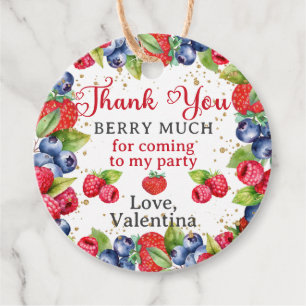 ベリカラフルーサンキューベリーモア誕生日 フェイバータグ