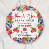 ベリカラフルーサンキューベリーモア誕生日 フェイバータグ (正面)