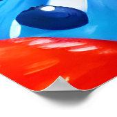 ベリカラフルーフィエスタデザイン ポスター (角)