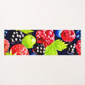 ベリカラフルーメドレーデザイン ヨガマット (正面(横))