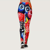 ベリカラフルーメドレーデザイン レギンス (裏面)