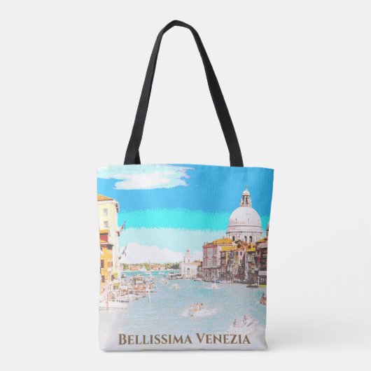 **ベリスシマ語ヴェネツィイタリアンアヴェニス トートバッグ (裏面)