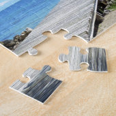 ベリセのやしそして桟橋 ジグソーパズル (側面)