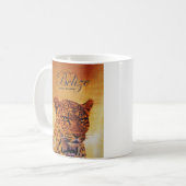 ベリセのジャガー コーヒーマグカップ (正面左)