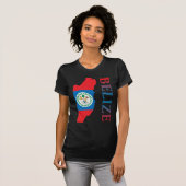ベリセの地図 Tシャツ (正面フル)