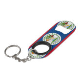 ベリセの旗 キーホルダー栓抜き (正面アングル)