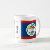 ベリセの旗 + 地図のマグ コーヒーマグカップ (正面右)