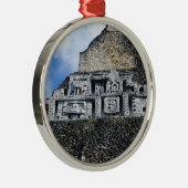 ベリセのXunantunichのマヤの台なし メタルオーナメント (右)